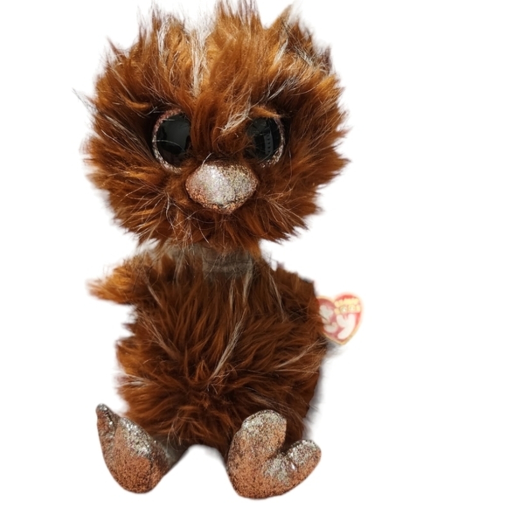 Ty beanie babie boos fuzzy bird‎